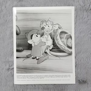 Vintage Original Still Photo of Disney's "The Great Mouse Detective" 1986.